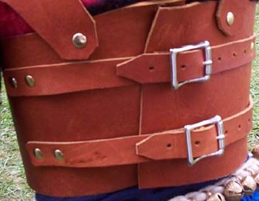 Viking Armour Back View